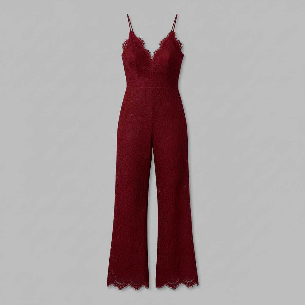 Adriana Lace Jumpsuit | Women's Elegant Black Jumpsuit