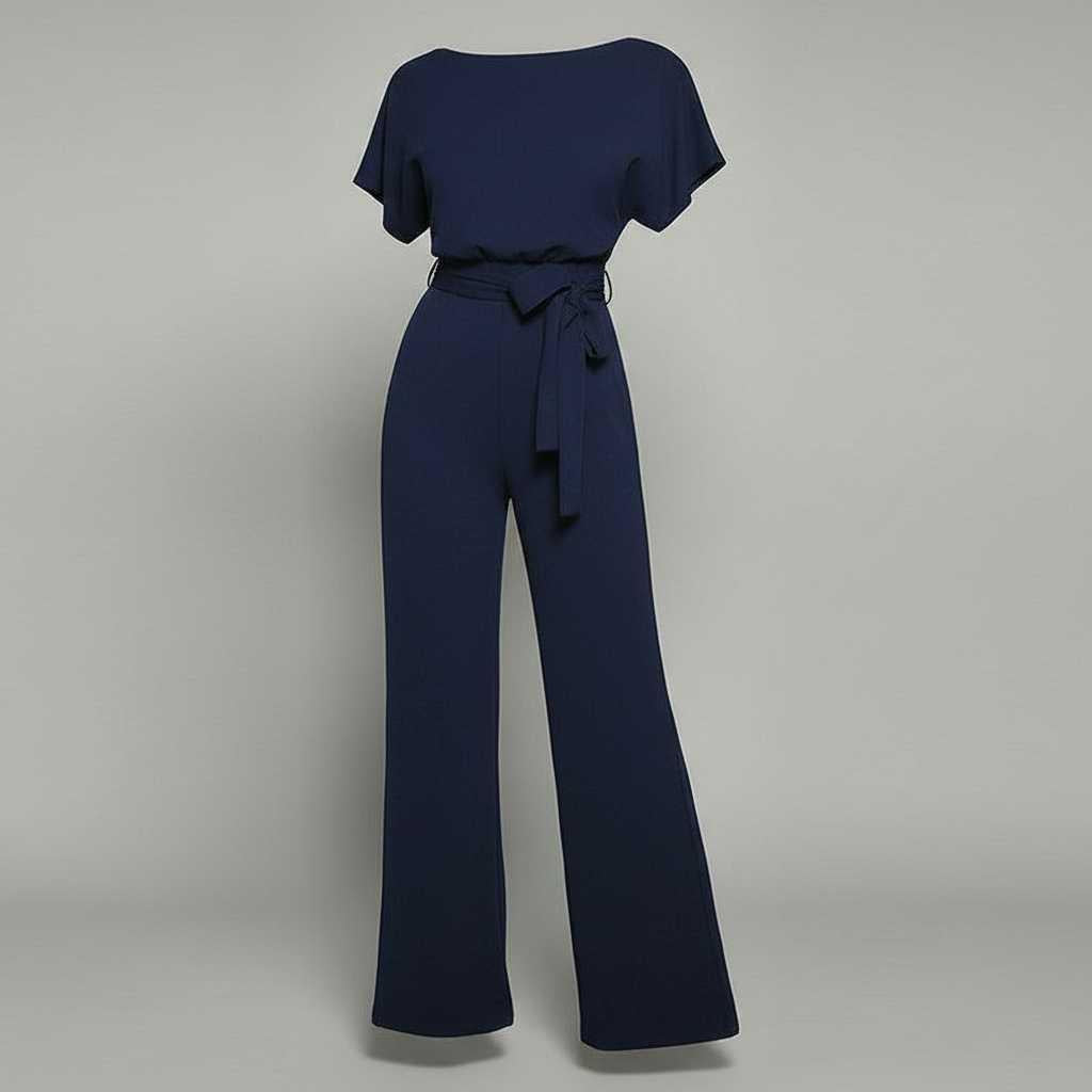 Black Elegant Jumpsuit | Women's Chic Fashion Outfit