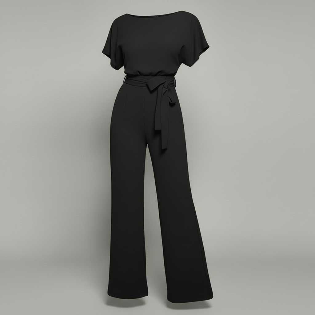 Black Elegant Jumpsuit | Women's Fashion Outfit