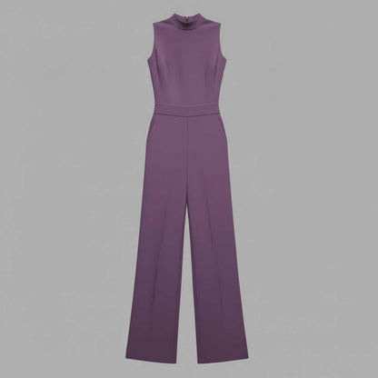 Esma | Women's Elegant Wide Leg Jumpsuit with Pockets