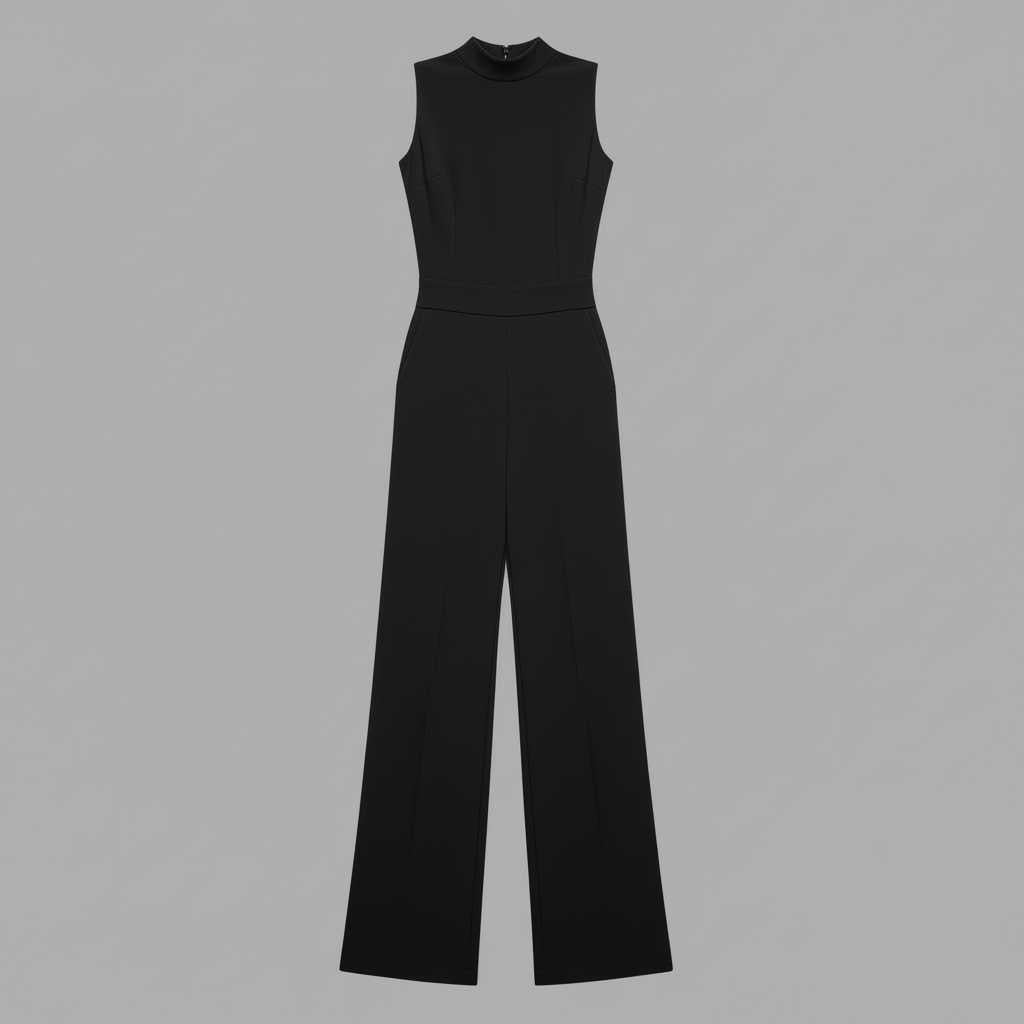 Esma | Women's Elegant Wide Leg Jumpsuit with Pockets