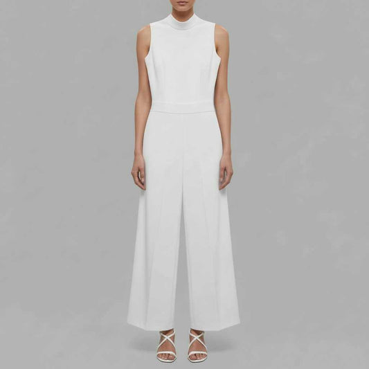 Esma | Women's Elegant Wide Leg Jumpsuit with Pockets