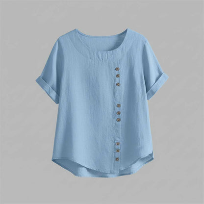 Kelly | Women's Short-Sleeved Blouse for Summer
