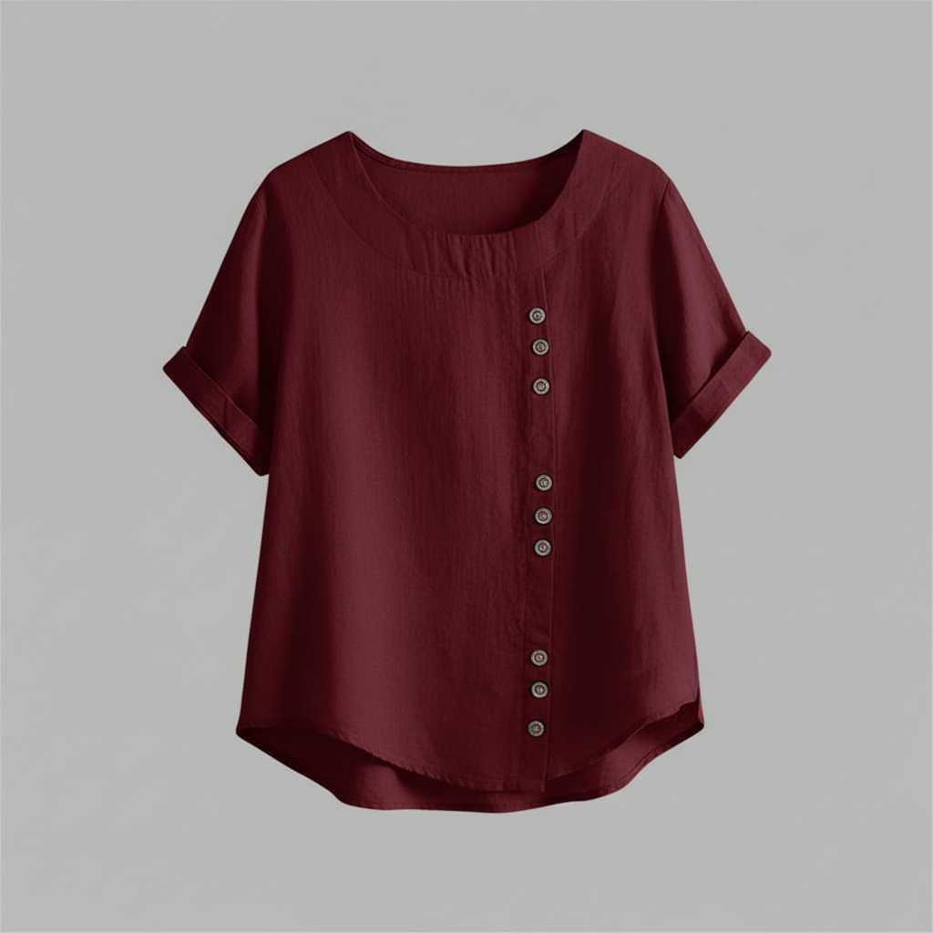 Kelly | Women's Short-Sleeved Blouse for Summer