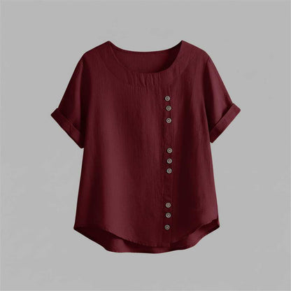 Kelly | Women's Short-Sleeved Blouse for Summer