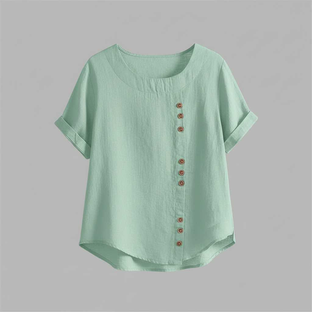 Kelly | Women's Short-Sleeved Blouse for Summer