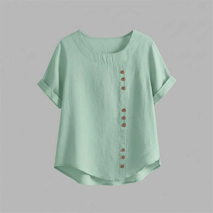Kelly | Women's Short-Sleeved Blouse for Summer