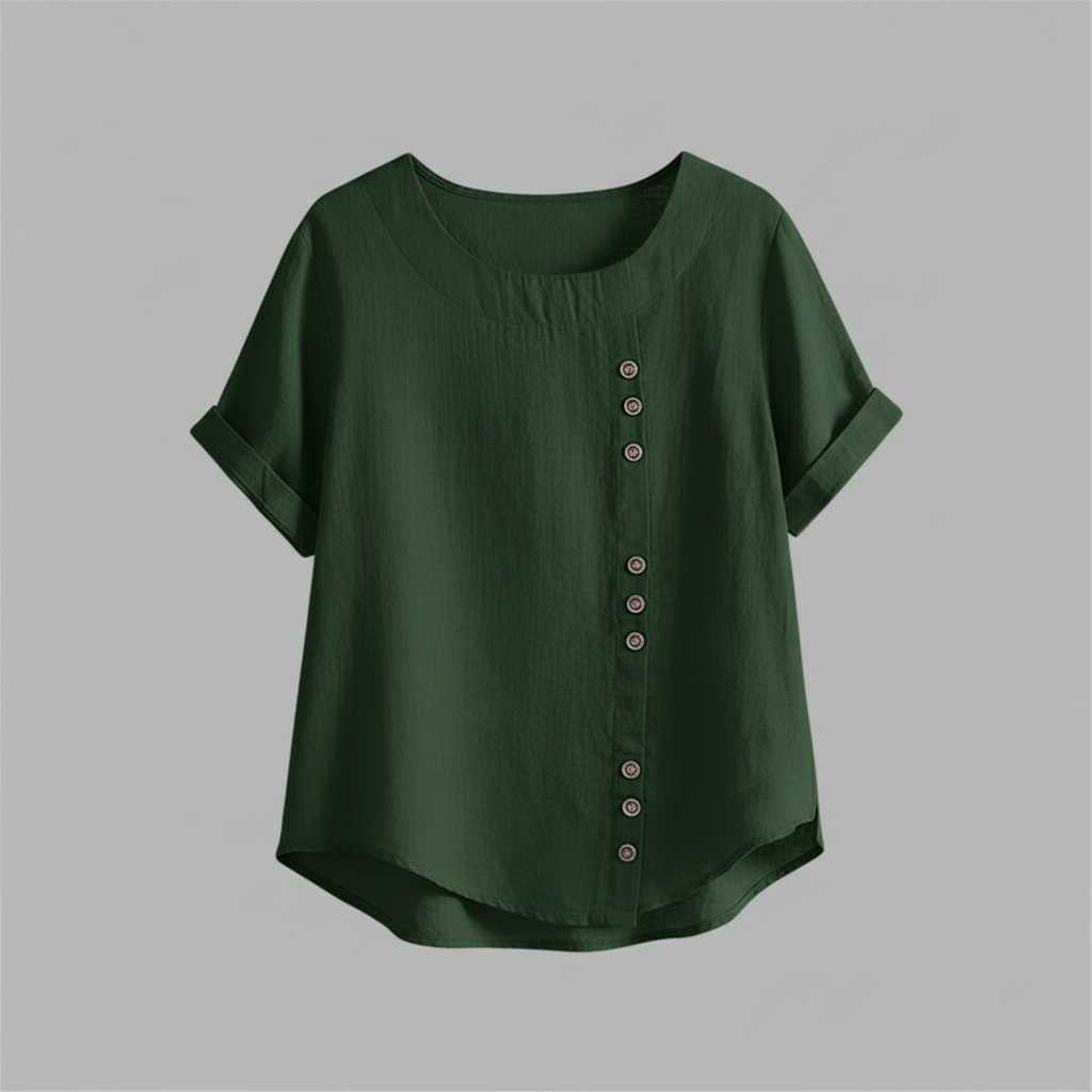 Kelly | Women's Short-Sleeved Blouse for Summer
