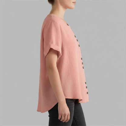 Kelly | Women's Short-Sleeved Blouse for Summer