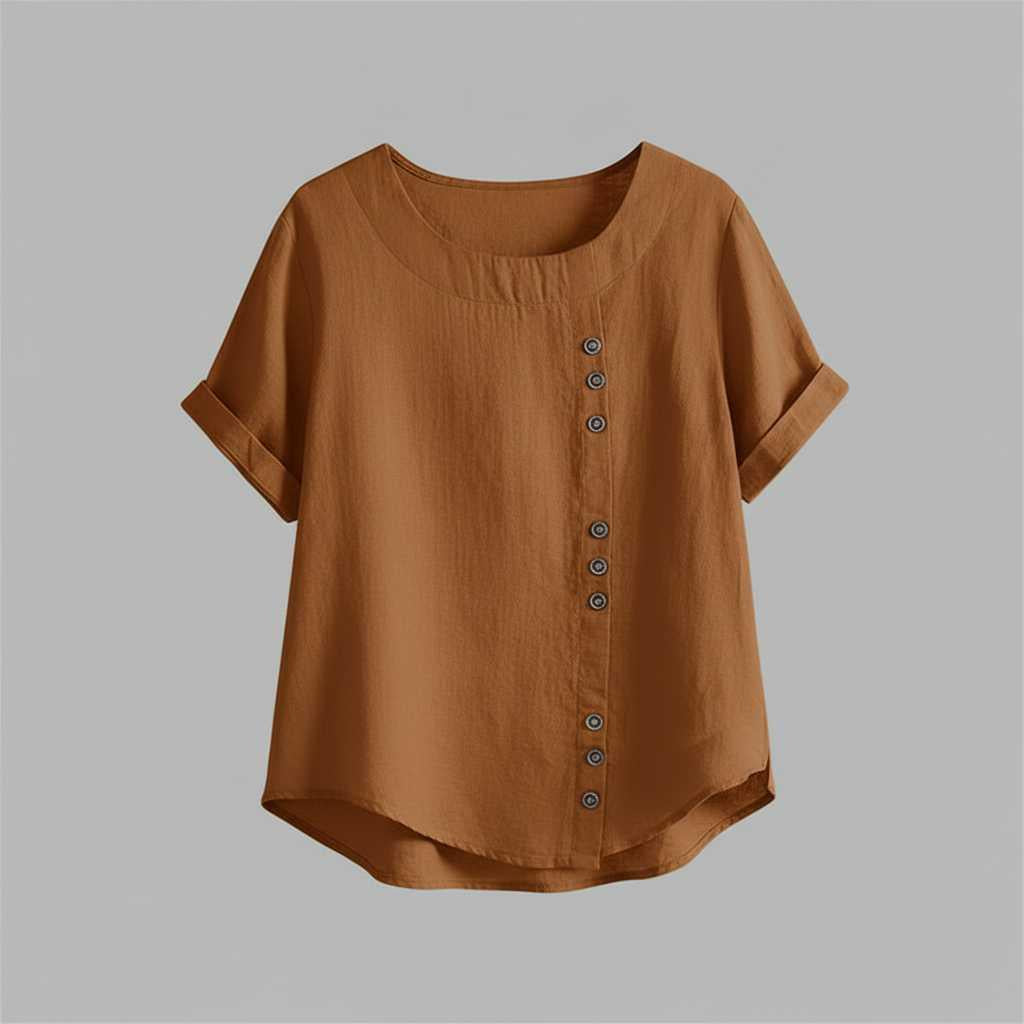 Kelly | Women's Short-Sleeved Blouse for Summer