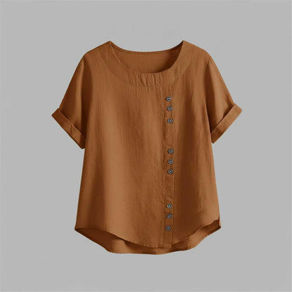 Kelly | Women's Short-Sleeved Blouse for Summer