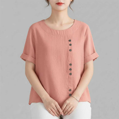 Kelly | Women's Short-Sleeved Blouse for Summer