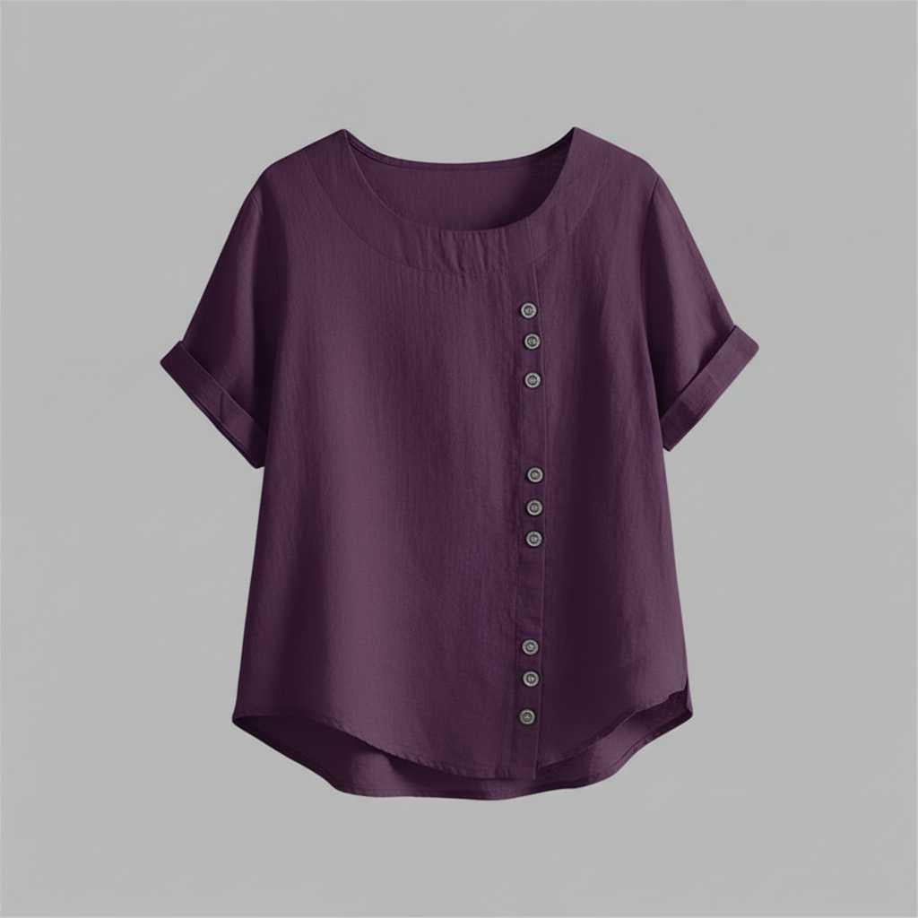 Kelly | Women's Short-Sleeved Blouse for Summer