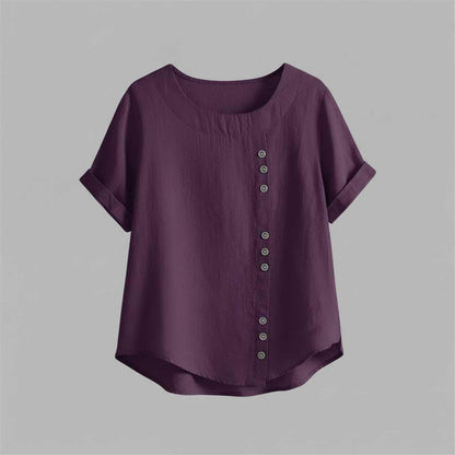 Kelly | Women's Short-Sleeved Blouse for Summer