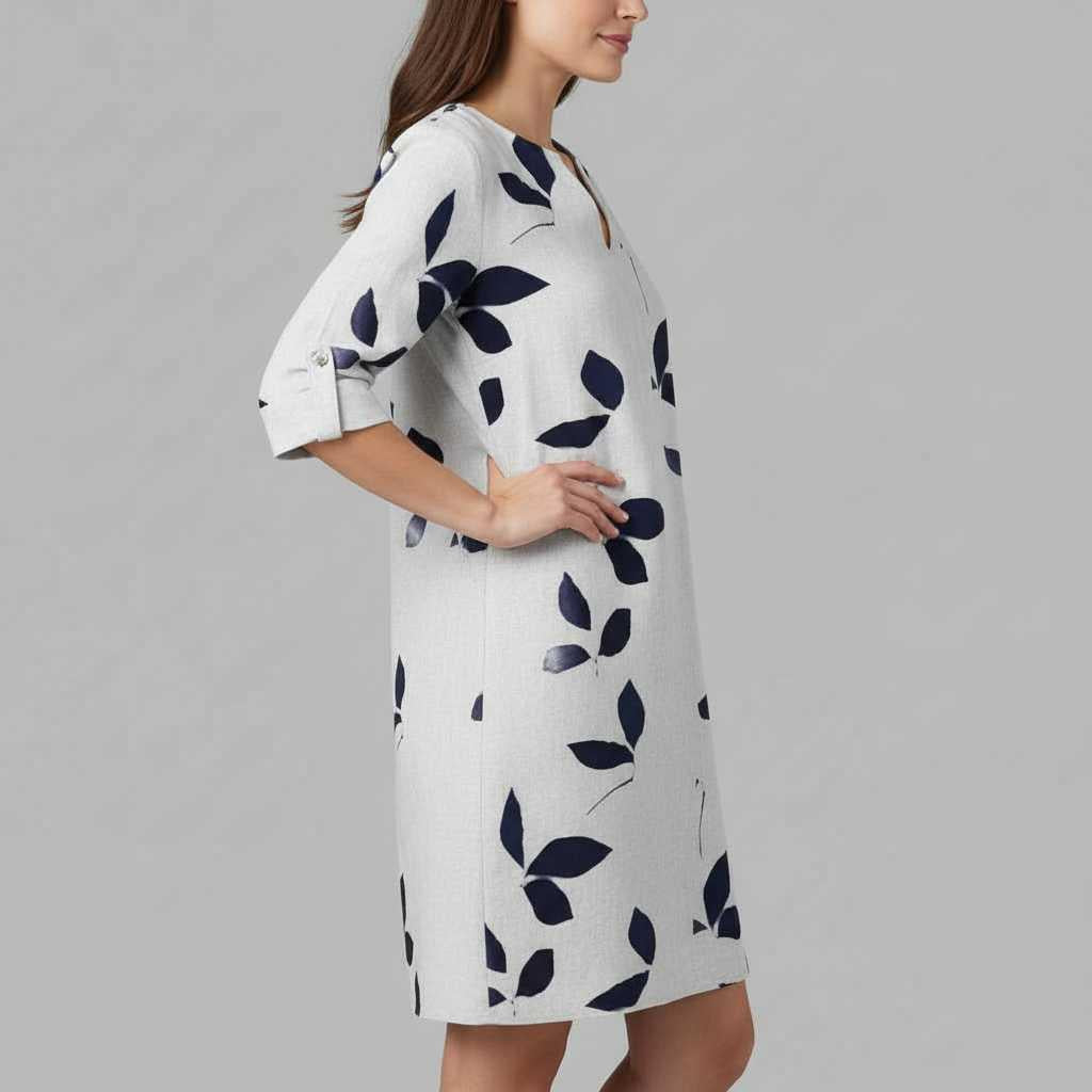 Mavis | Women's Formal Mini Dress with V-Neck Design