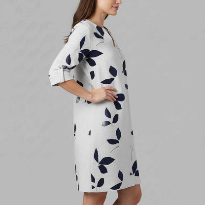 Mavis | Women's Formal Mini Dress with V-Neck Design