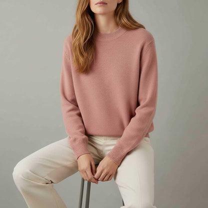 Mirthe | Women's Minimalist Knitted Sweater