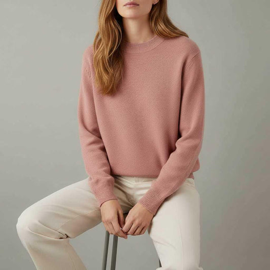 Mirthe | Women's Minimalist Knitted Sweater