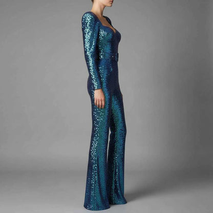 Quinn Glitter Jumpsuit | Elegant Jumpsuit for Women