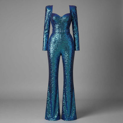 Quinn Glitter Jumpsuit | Elegant Jumpsuit for Women