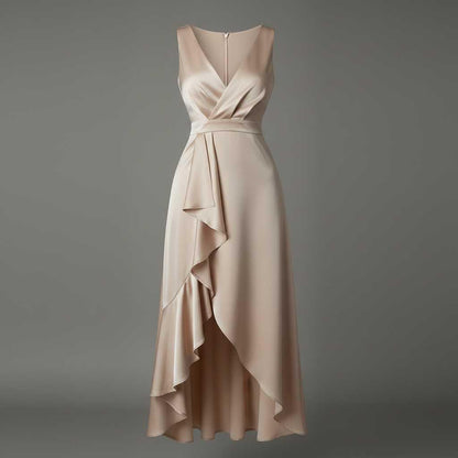 Sleeveless Wrap Maxi Dress | Women's Summer Dress
